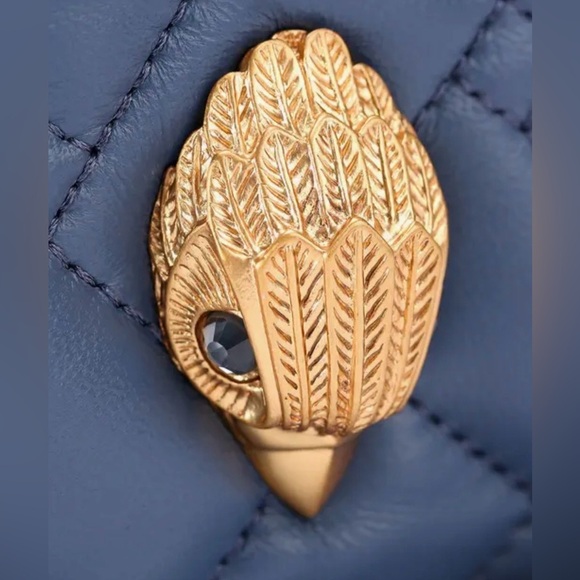 Kurt Geiger Small Kensington String Quilted Leather Tote - Picture 4 of 8